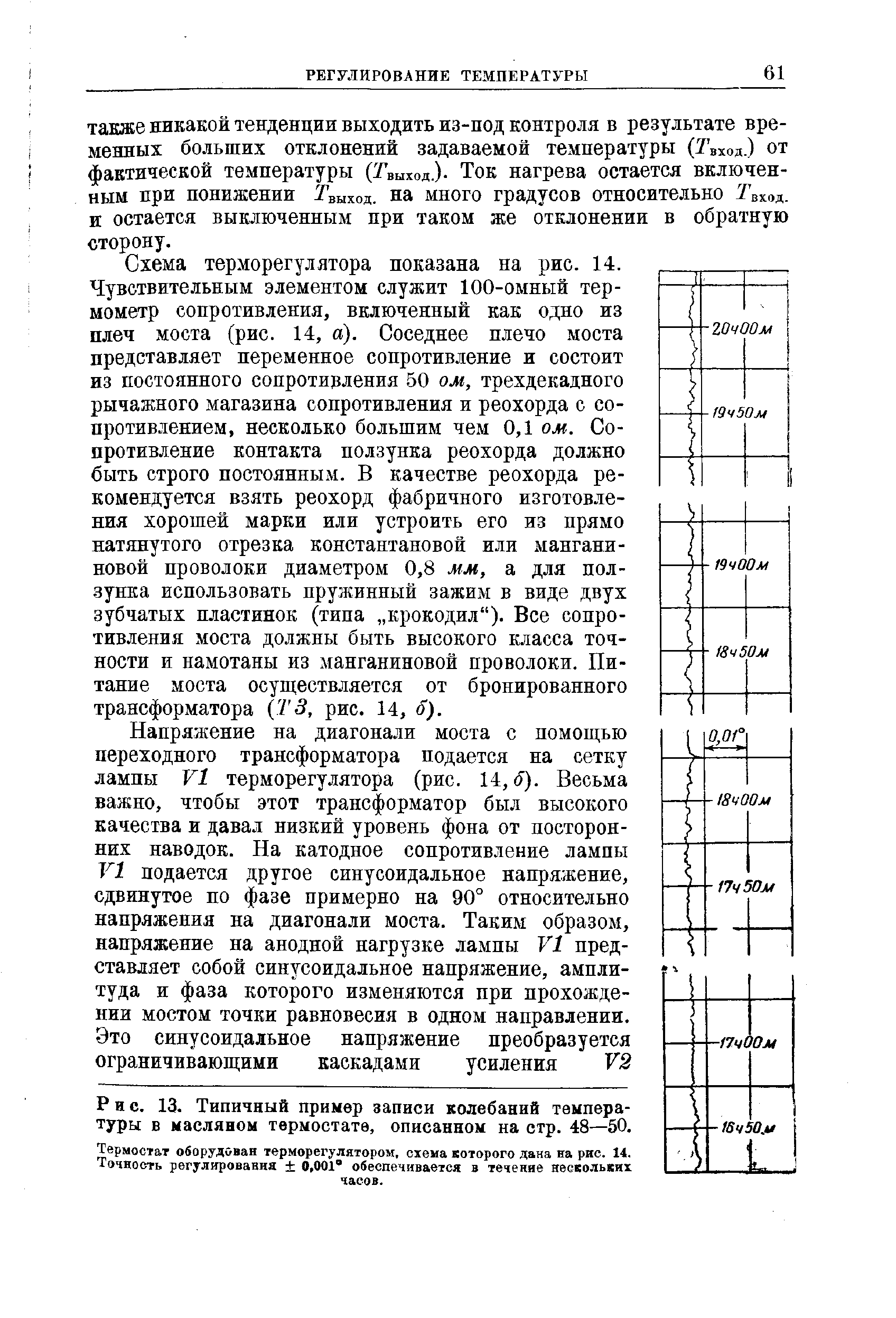Схема терморегулятора показана на рис. 14.