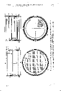 Рис. 3-49. Конструкции тарелок для <a href="/info/147272">колонных аппаратов</a> диаметром 400, 500 и 600 мм. а—тарелка ТСБ-1 б—тарелка ТСБ-П.