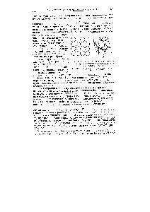 Рис. XIX, 6, Схема поры в адсорбенте глобу.пярной структуры с координационным числом шесть 