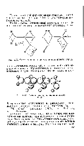 Рис. 4.37. <a href="/info/659907">Схема строения молекулы</a> поливинилового спирта