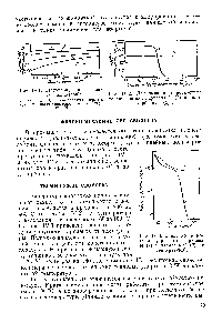 Рис. IV.2. Деформационно-прочностные характеристики парилена С (/) и поликарбоната (2) .