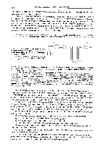 Рис. 22. Непрерывный напуск газохроматографических фракций в <a href="/info/6125">масс-спектрометр</a> (<a href="/info/475743">Бейнон</a>, Сондерс, Упльямс, 1959).