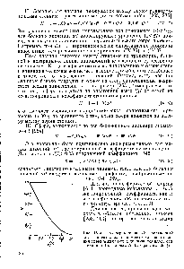 Рис. IV-4. <a href="/info/1683468">Экспериментальный поправочный коэффициент</a> к аэродинамического сопротивления сферических частиц, движущихся вдоль оси цилиндра (по данным А. В. Фрэнсиса [269]).