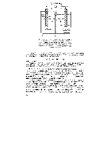 Рис. 5. Схема окислительно-восстановительного гальванического элемента (редоксо-цепь) 