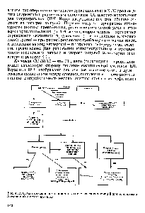 Рис. 4.15. <a href="/info/24592">Семантическая сеть</a> основных технологических операций для подсистемы (отделения) синтеза аммиака