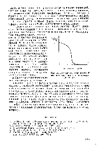 Рис. 91. <a href="/info/72443">Зависимость относительно вязкости</a> золя агара от концентрации спирта.