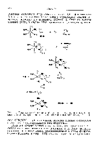 Рис. 17.6. Предполагаемый <a href="/info/3345">механизм образования</a> хелатированного имида глицина из <a href="/info/118156">этилового эфира глицина</a>, связанного с пентааминокобальтом(1П) [113].