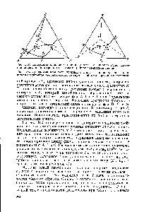 Рис. 183. <a href="/info/4715">Диаграмма плавкости</a> <a href="/info/1784613">тронной системы</a> с инконгруэнтно плавящимся <a href="/info/220309">соединенней тройного</a> состава и двумя тройными переходными точками.