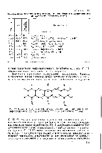 Рис. 97. Форма нормальных колебаний молекулы бензола — <a href="/info/1715759">внеплоскостного деформационного</a> СН (V4), валентного СН (Vl2) и валентного СС (у1з)