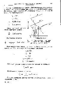 Рис. 168. <a href="/info/738818">Тепловой баланс установки</a> для <a href="/info/329967">распылительной сушки</a> по диаграмме —X (/1=150° <2=400°).