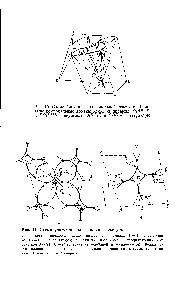 Рис. 10. <a href="/info/25594">Схема блоков</a> в полигональной текстуре. Показаны конфокальные домены одной из пирамид. ОхАВСП и Д01 МЛ — пирамиды, АВО К и — тетраэдры