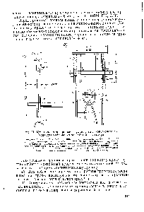 Рис. 91. Конструкция контрольного устройства и <a href="/info/1909072">контактного вывода</a> для наблюдения за работой протектора