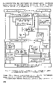 Рис. VII—5. Пути реализации эндогенного <a href="/info/87006">фона</a> повышенной радиорезистентности (по <a href="/info/489133">Гончаренко</a> и Кудряшову, 1980).