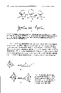 Рис. 41. Примеры флуктуирующих металлоорганических молекул, а — <a href="/info/684905">вращение кольца</a> в мопекуие комплекса трикарбонил(г -цикпооктатетраен)железо (0) 