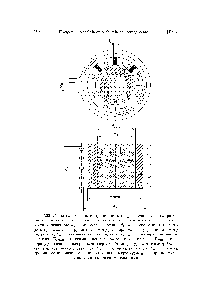 Рис. 7.32. <a href="/info/330484">Расчетная модель</a> индукционного нагревателя [/и — напряжение на индукторе /и — ток в индукторе 1с — ток в садке 1р — ток в секциях реактора do — <a href="/info/1455305">диаметр загрузки</a> внут — <a href="/info/403812">внутренний диаметр</a> реактора внеш — <a href="/info/585042">наружный диаметр</a> реактора и — <a href="/info/403812">внутренний диаметр</a> индуктора /ги — <a href="/info/143219">активная высота</a> индуктора Гцо — <a href="/info/961211">температура центра</a> загрузки Го max — <a href="/info/14241">максимальная температура</a> в зоне нагрева То
