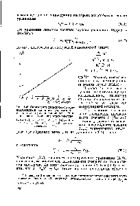 Рис. 148. Спрямление кинетической кривой хемилюминесценции на участке подъема к <a href="/info/842161">максимуму интенсивности</a>. <a href="/info/623374">Инициированное окисление</a> ацетальдегида