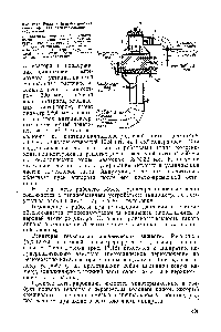 Рис. 17-18 Реактор (адиабатический конвертор) для дегидрирования к-бутиленов 