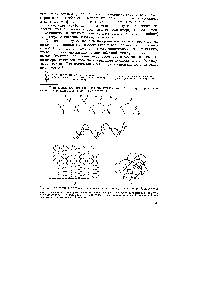 Рис. 2.2. Ближний и дальний конформационный порядок в полимерной молекуле 