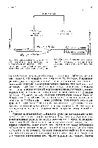 Рис. 15-8, Энергетическая диаграмма образования циклопропана из графита и <a href="/info/1040641">газообразного водорода</a>. Из-за <a href="/info/96476">напряжения связей</a> устойчивость образующейся молекулы цикло-СзНд на