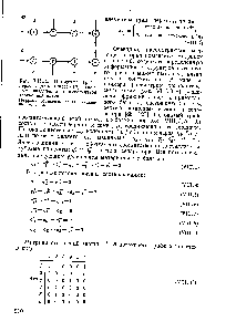 Рис. VIII, 2. <a href="/info/24697">Потоковые графы</a> первого (а) и второго (б) заданных разделений 5-компонентной зеотропной смеси.