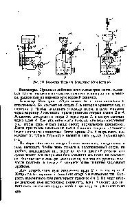 Рис. 271. Газометры Пепи (а), Берцелиуса (б) и Бетти (в)
