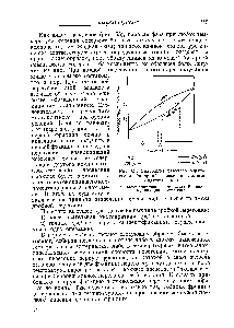 Рис. 63. Диаграмма фазового равновесия бинарной смесн в системе жидкость—пар 
