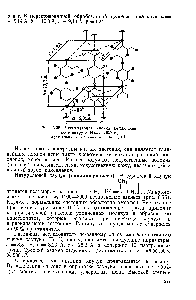 Рис. 6.35. Элементарная ячейка целлюлозы (по Мейеру и Миху, 1937 г.).