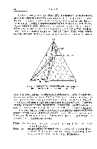 Рис. 7. Диаграмма, показывающая <a href="/info/744142">поля твердых</a> фаз в <a href="/info/854077">системе медь</a> — железо — сера [27].