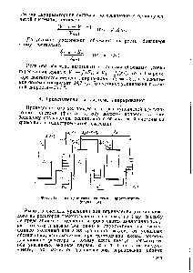 Фиг. 51. Трехступенчатая система гидрогенизации (случай а)