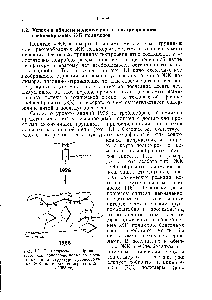 Рис. 1.1. <a href="/info/376711">Схематическое изображение</a> того, как совершенствовались представления о структуре гребнеобразных ЖК полимеров за период с 1978 по 1988 гг.