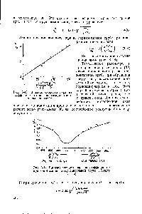 Рис. 3-44. <a href="/info/1038975">Влияние скорости пара</a> на коэффициент а при конденсации на <a href="/info/741643">горизонтальной трубе</a> (Кутателадзе).
