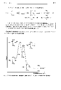 Рис. 13.3. <a href="/info/1767907">Энергетическая диаграмма реакции</a> - гидролиза т/ бт-бутилбромида