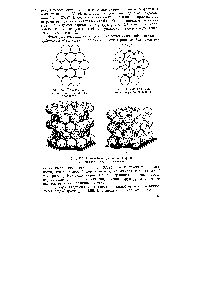 Рис. 135. <a href="/info/189589">Плотнейшие упаковки шаров</a> а — гексагональная б — кубическая