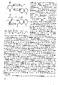 Рис. 45. <a href="/info/32740">Комплементарные взаимодействия</a> кетоформы бромурацила с аденином (а) и гидроксиформы с гуанином б)