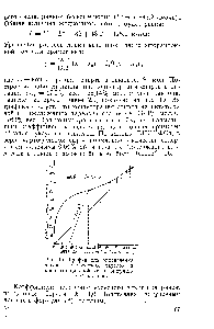 Рис. 15. График для <a href="/info/14411">определения числа теоретических</a> тарелок в <a href="/info/5062">концентрационной части</a> эпюрационной колонны