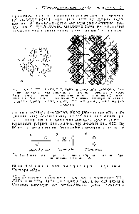 Рис. 4,26. <a href="/info/349358">Структура анатаза</a>, представленная а — в <a href="/info/477199">виде структуры</a> с <a href="/info/7497">плотнейшей упаковкой</a> б — как совокупность октаэдров, сочлененных по ребрам. На рнс. а числа слева указывают положение атомов О в нижнем (1) и после-дуюшйх (2, 3) <a href="/info/326714">слоях числа</a> около атомов Ti (обозначенных кружками меньшего размера справа) соответствуют слою ПУ, выше которого эти атомы расположены.