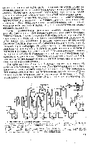 Рис. 80. <a href="/info/1535399">Схема противоточной дегазации</a> латекса 
