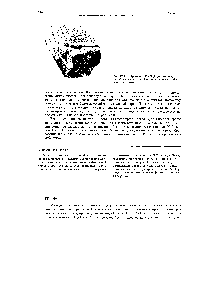 Рис. 22.11. Ортоклаз КА181зОа-минерал, входящий в <a href="/info/1760333">состав горной породы</a>, называемой полевым щпатом.